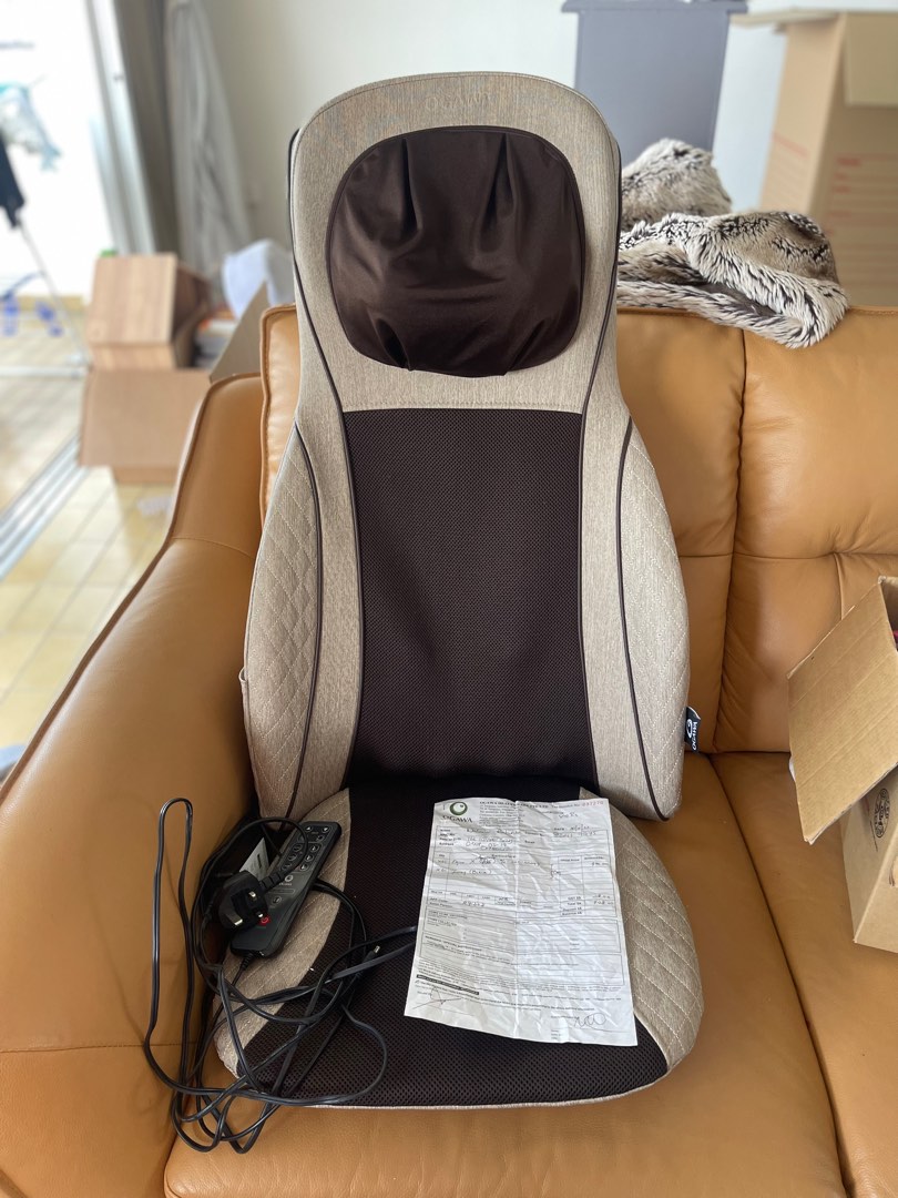 Ogawa back massage clearance chair