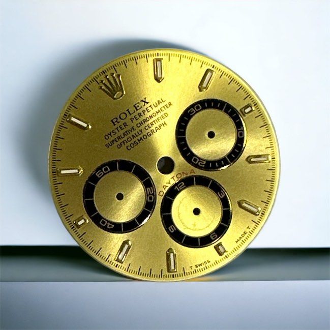 Original Rolex Zenith Daytona Two Tone 16523 Champagne Tritium