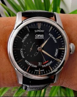Oris Artelier Small Second 44MM Automatic Day Date Complete 💯%Authentic