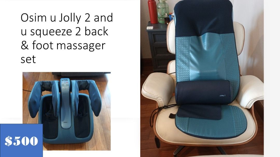 Osim u Jolly 2 and u Squeeze 2 set Health Nutrition Massage Devices on Carousell