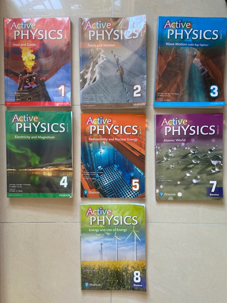 Pearson active physics for hkdse carousell