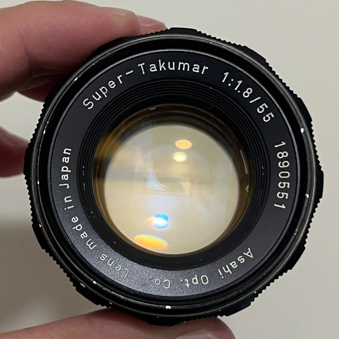 Pentax Super Takumar 55mm f1.8 大光圈定焦鏡M42口asahi, 相機攝影
