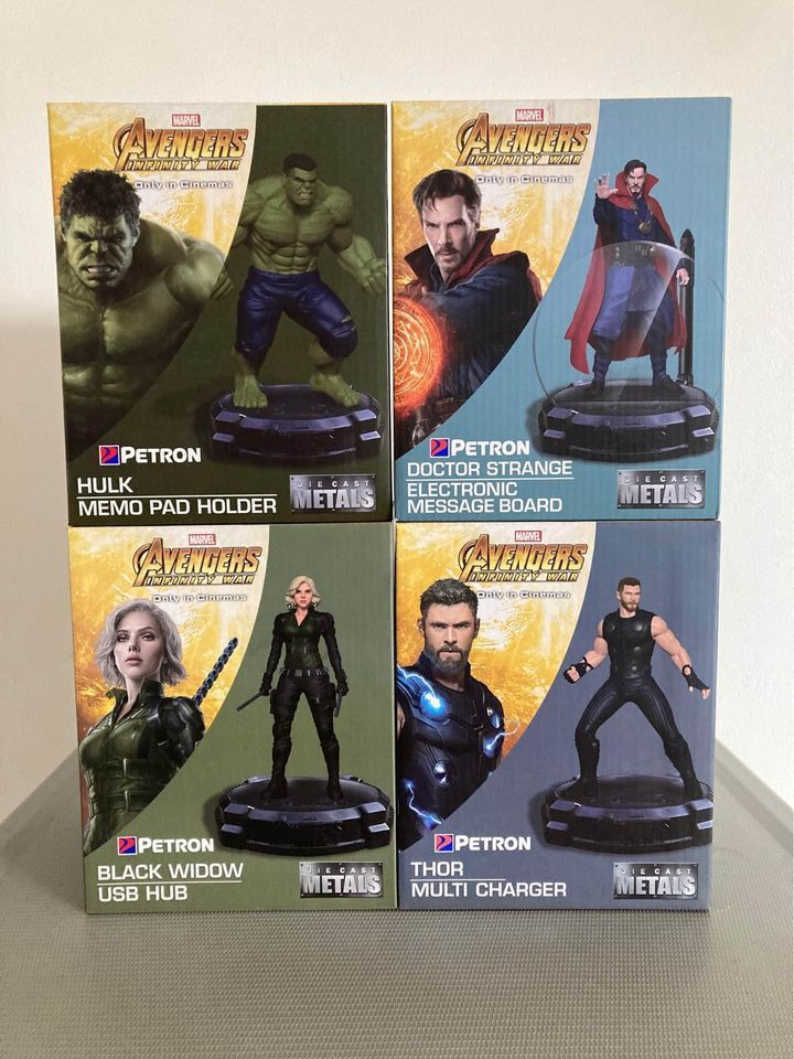 Petron Avengers: Infinity War Die Cast metal collection, Hobbies & Toys ...