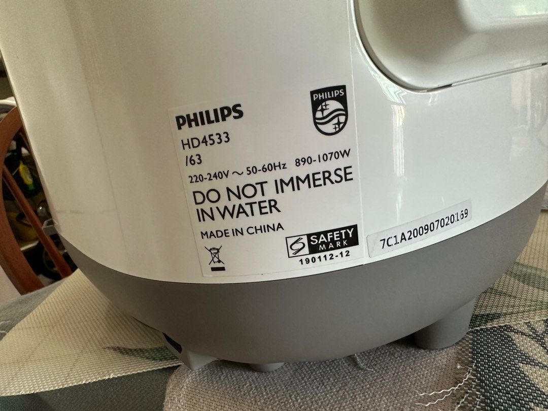 Philips HD4533/63 Rice Cooker. , TV & Home Appliances, Kitchen Appliances, Cookers on Carousell