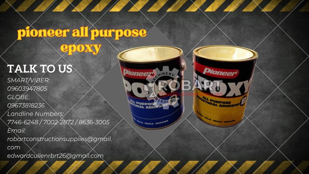 pioneer all purpose epoxy, Commercial & Industrial, Construction