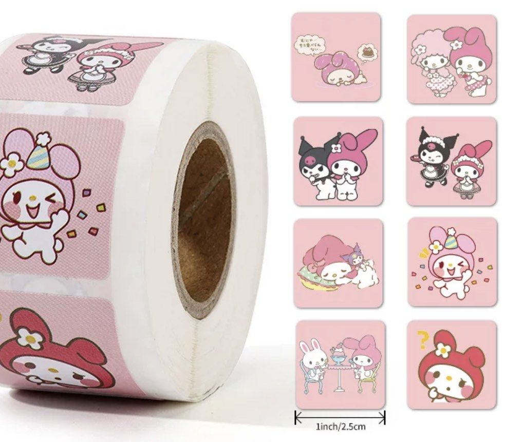 [po] sanrio sticker roll, Hobbies & Toys, Stationery & Craft ...