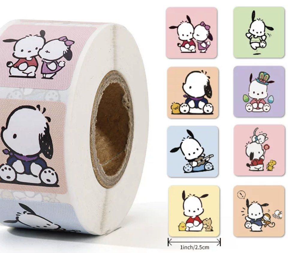 [po] sanrio sticker roll, Hobbies & Toys, Stationery & Craft ...