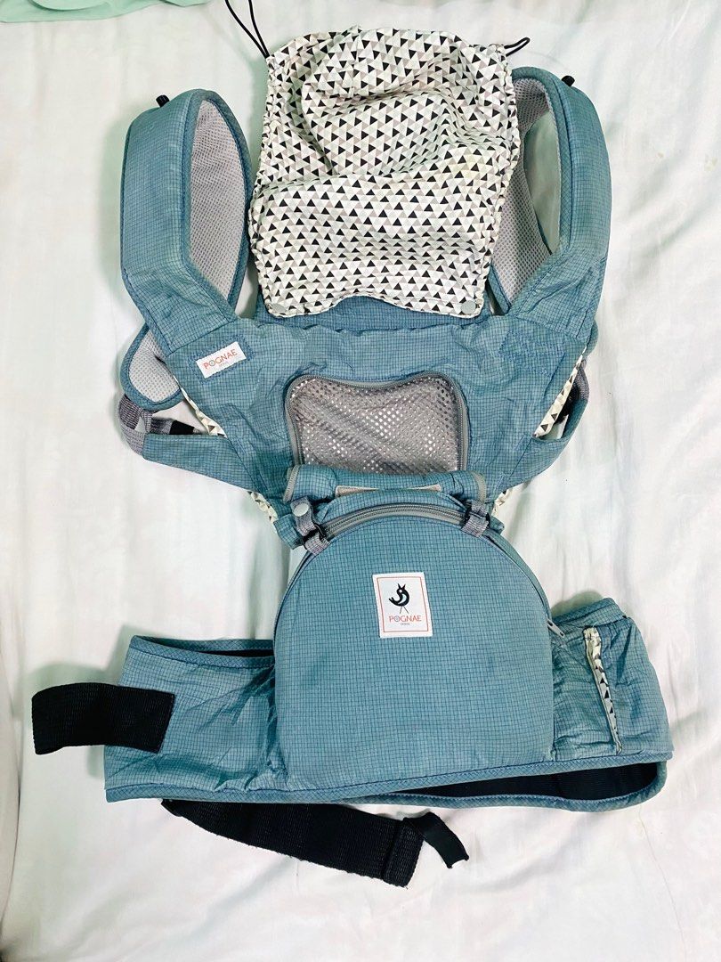 4in1 Pognae Hip Seat Baby Carrier Babies Kids Going Out
