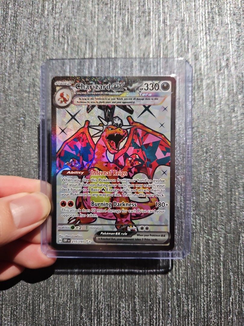 pokemon obsidian flames charizard card Pokemon TCG Simplified Chinese Obsidian Flames Charizard #145/129 – EJ Cards main image 1