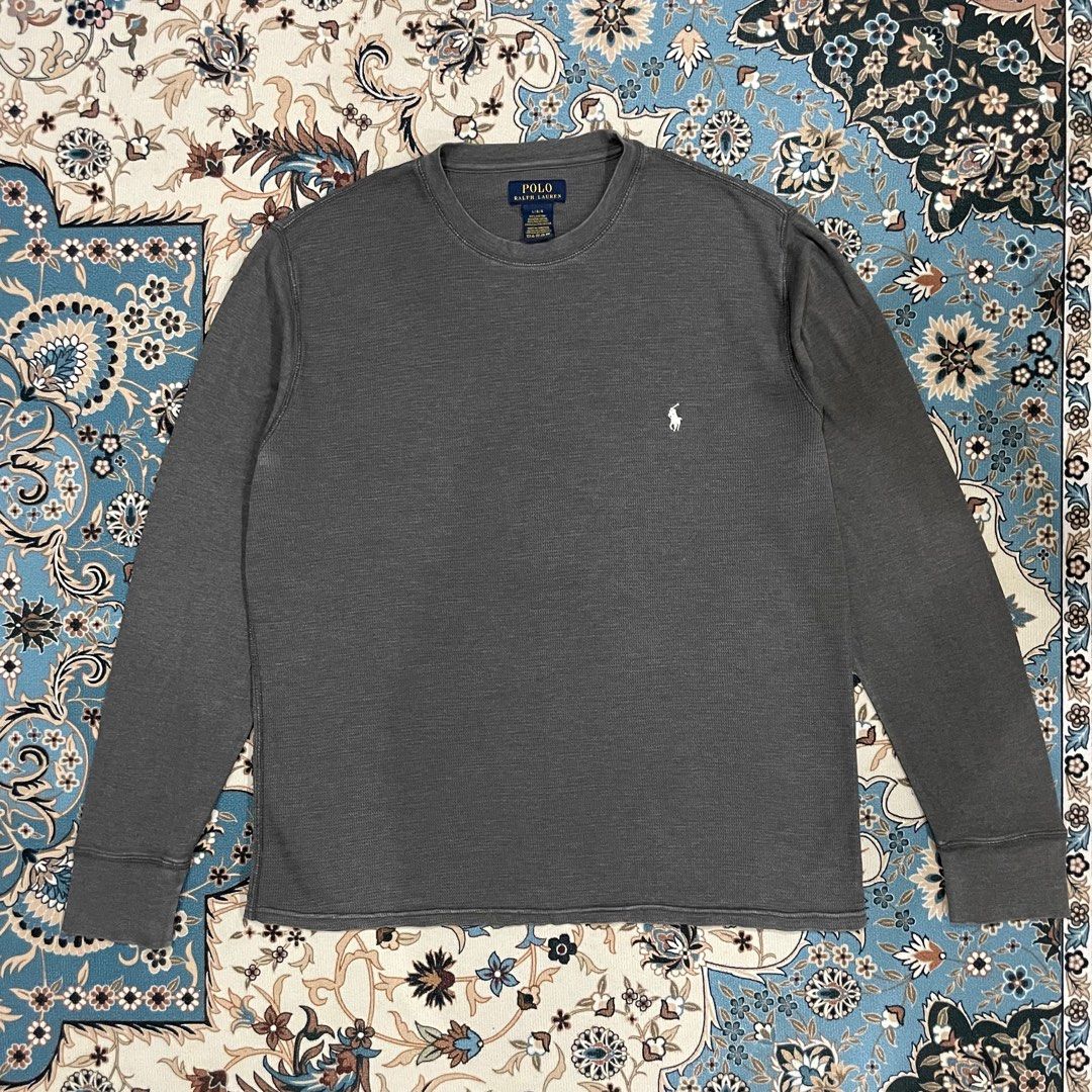 Polo Ralph Lauren Waffle Shirt Men s Fashion Tops Sets