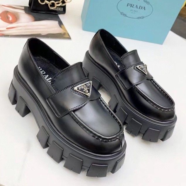 Pr@d@ Chunky Loafers (Category: Loafers) located in Manila. Submitted by zenhorse.118548 (Listing ID 1261753880, Image 1). Description: Onhand Brandnew Pr@d@ Chunky Loafers size 37 DM now for more details Resellers are all welcome.
