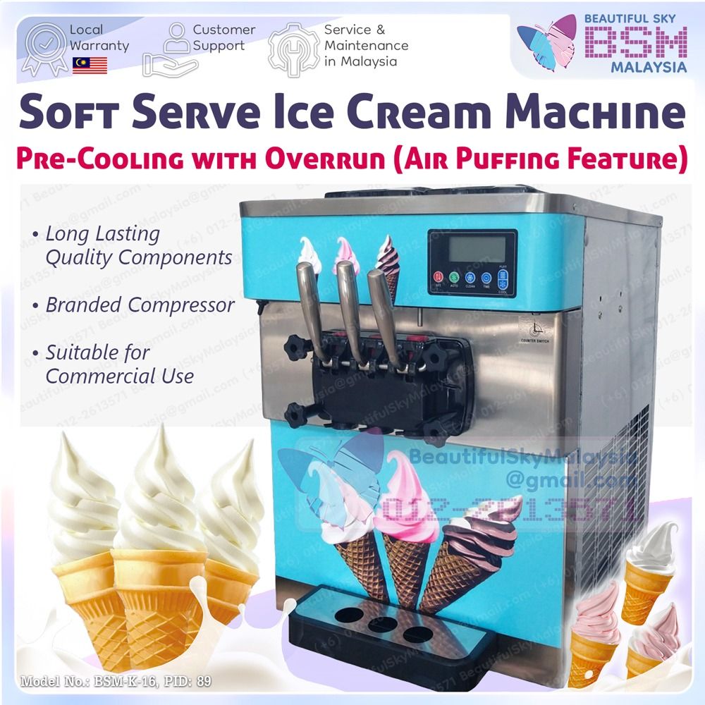 Mesin soft online ice cream