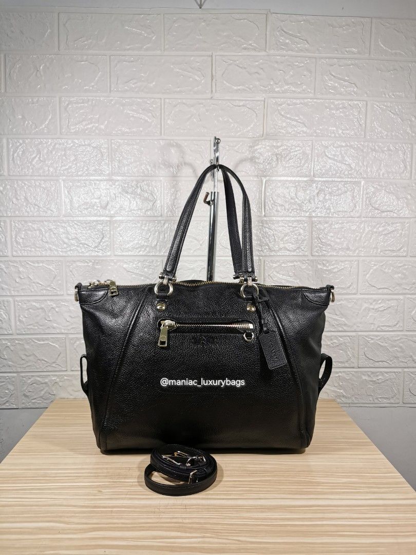 Leather Bags Coach Prairie Satchel Sale Preloved Satchelbag COACH