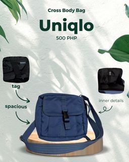 Preloved uniqlo sling bag