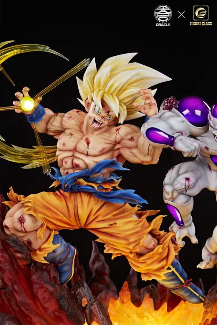 1/6 Scale Super Saiyan 1 Son Goku vs Frieza - Dragon Ball Resin