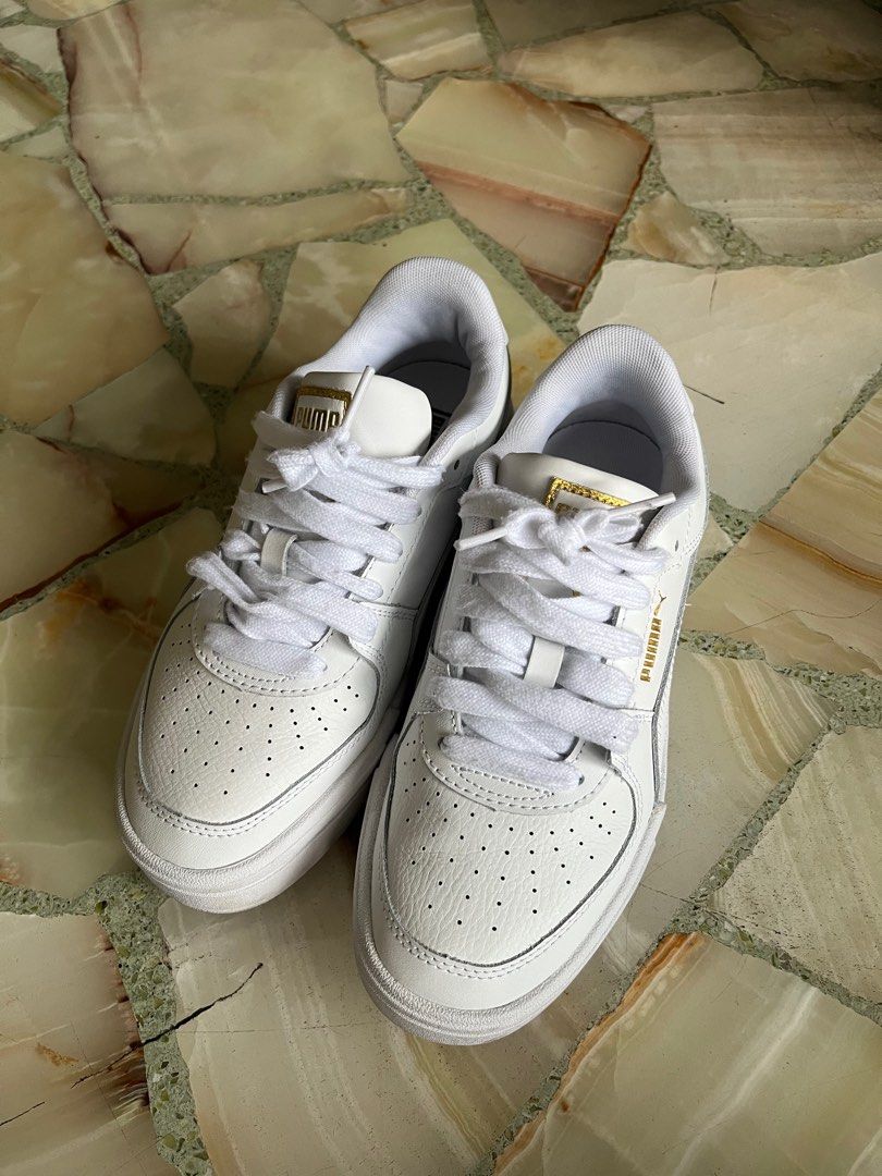 Puma gold trainers sale