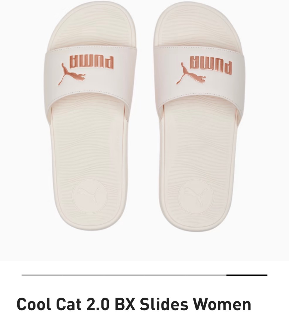 Puma Pink Slides Women s Fashion Footwear Flipflops and Slides
