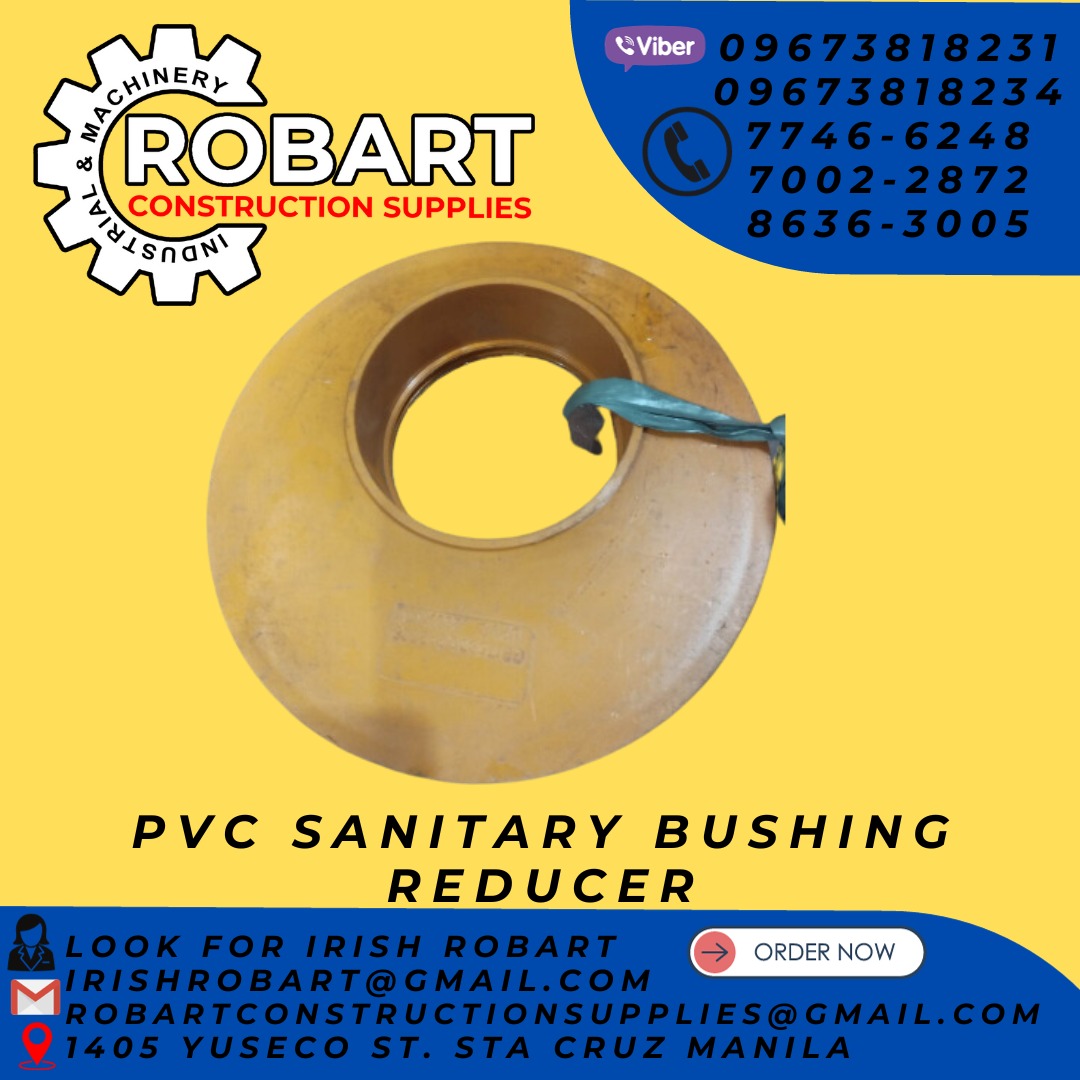 Pvc sanitary bushing reducer, Commercial & Industrial, Construction ...