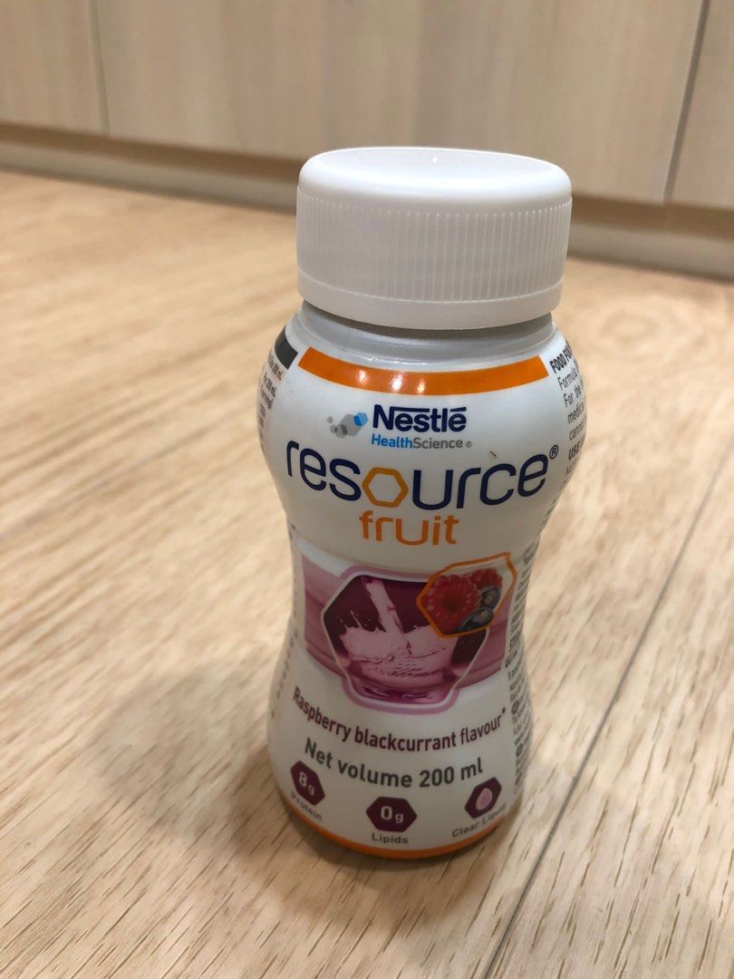 Resource Fruit Raspberry Resource Fruit Drink Raspberry & Blackcurrent (24 bottles / ctn ...