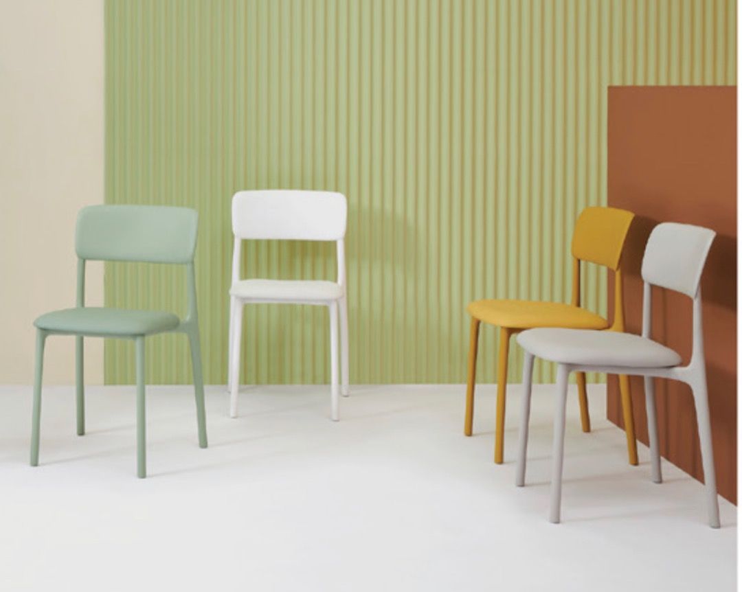 Restaurant Plastic Stackable Dining Chair for cafe and outdoor use (Category: Chairs) located in San Juan City. Submitted by modliving (Listing ID 1261779207, Image 1). Description: Item name: DENVER CHAIR dimension: 65*55.5*45cm Color: GREY, WHITE PP Plastic seat suitable for fine dining restaurant, cafes, coffee shop, lounge, Millktea shop We have the widest selection of Chairs and tables with stock on hand. BUY DIRECT FROM IMPORTER / WHOLESALE