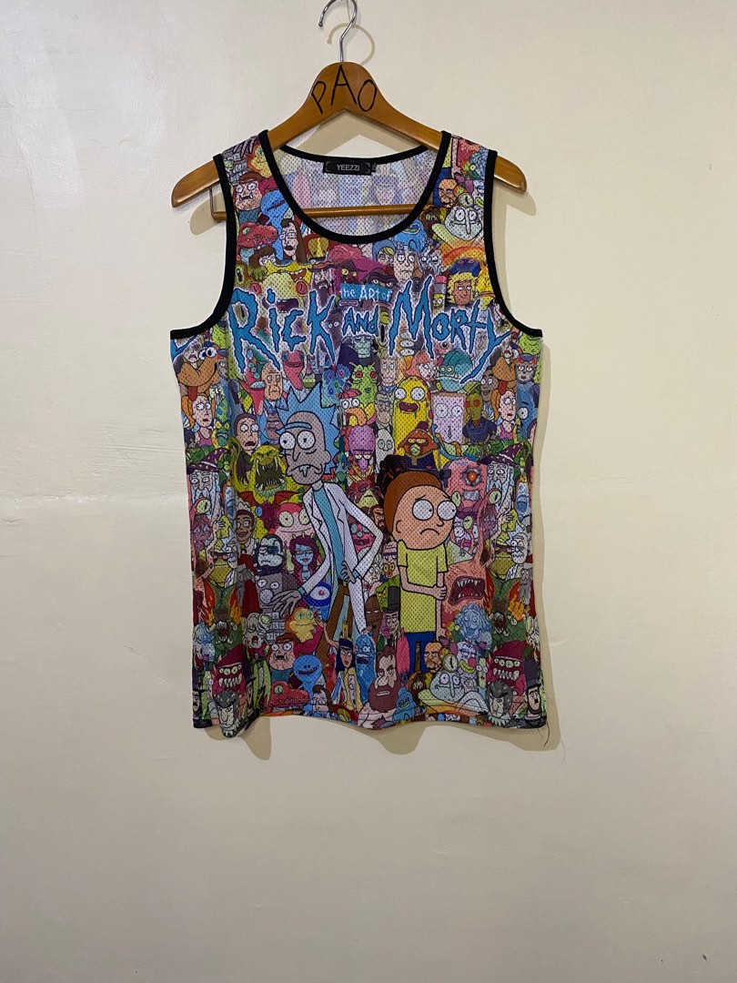Rick and morty tank top, Men's Fashion, Tops & Sets, Tshirts & Polo