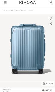 Supreme x Rimowa Cabin Plus 49L Suitcase (In Hand) w/ Two Free Rimowa  Stickers!