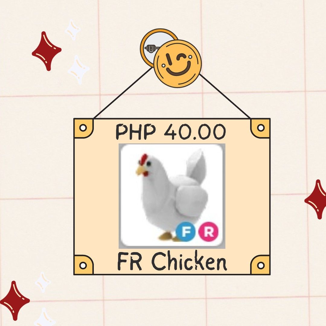 Roblox/Adopt Me Chicken, Video Gaming, Video Games, Others on Carousell