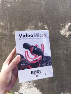 Rode VideoMicro
Compact on camera Microphone