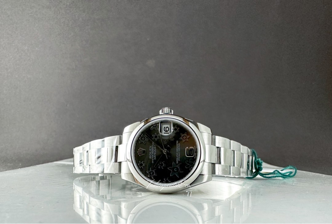 Rolex datejust flower hotsell dial