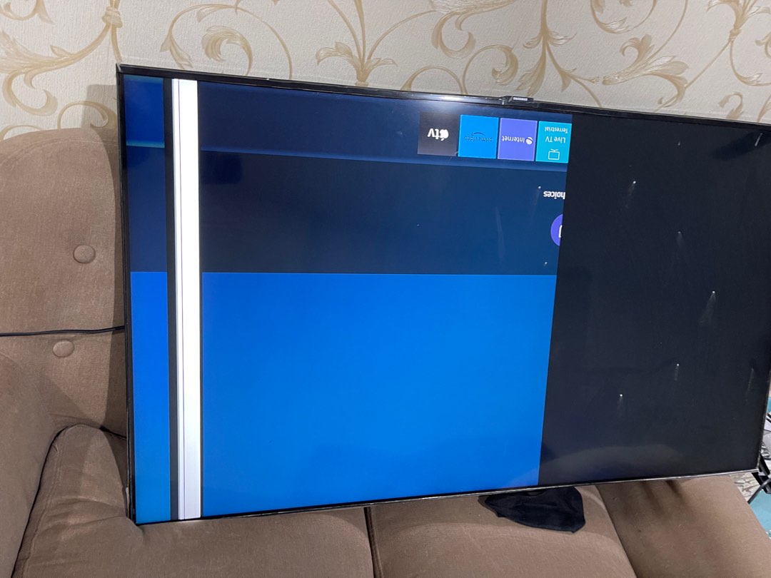 Samsung 50Inch Tv Faulty Rosak, TV & Home Appliances, TV