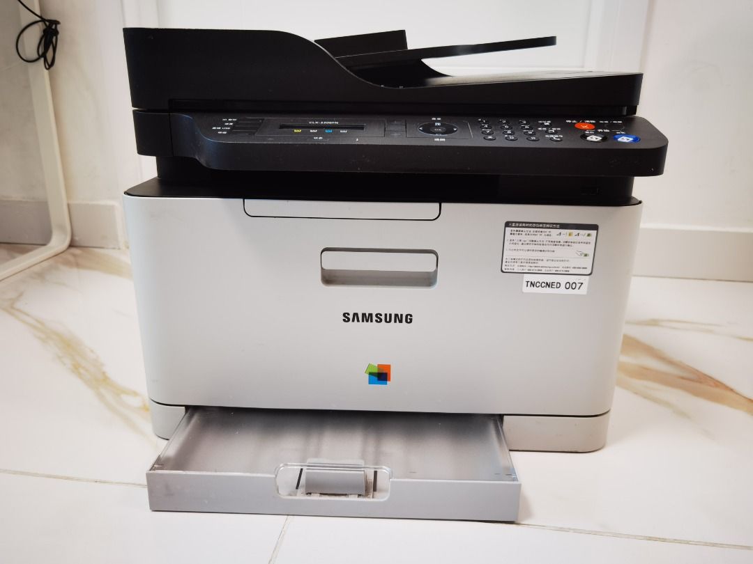 Samsung 三星彩色多功能鐳射打印機, 電腦＆科技, 打印機及影印機- Carousell