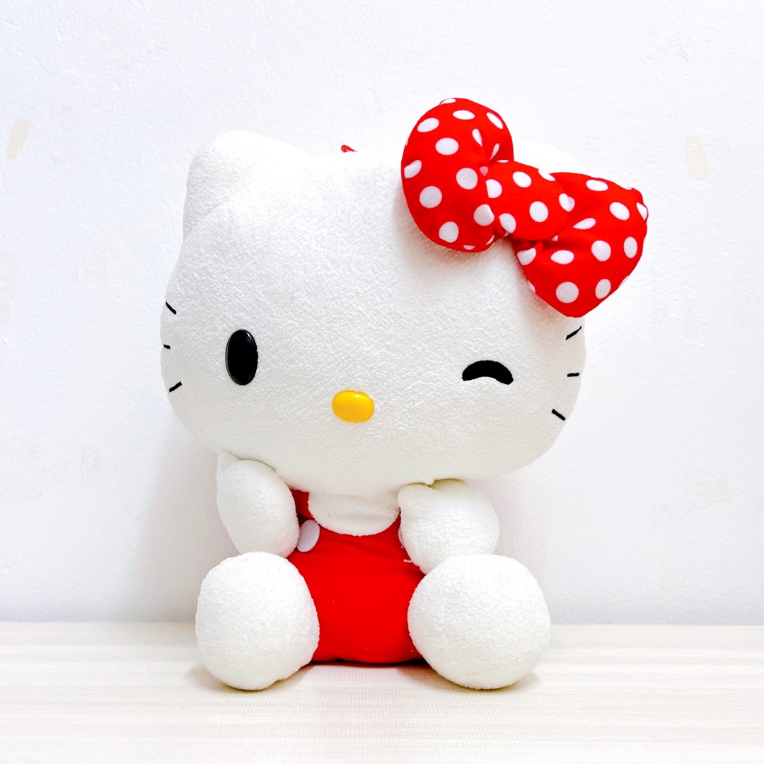 Big hello kitty soft cheap toy