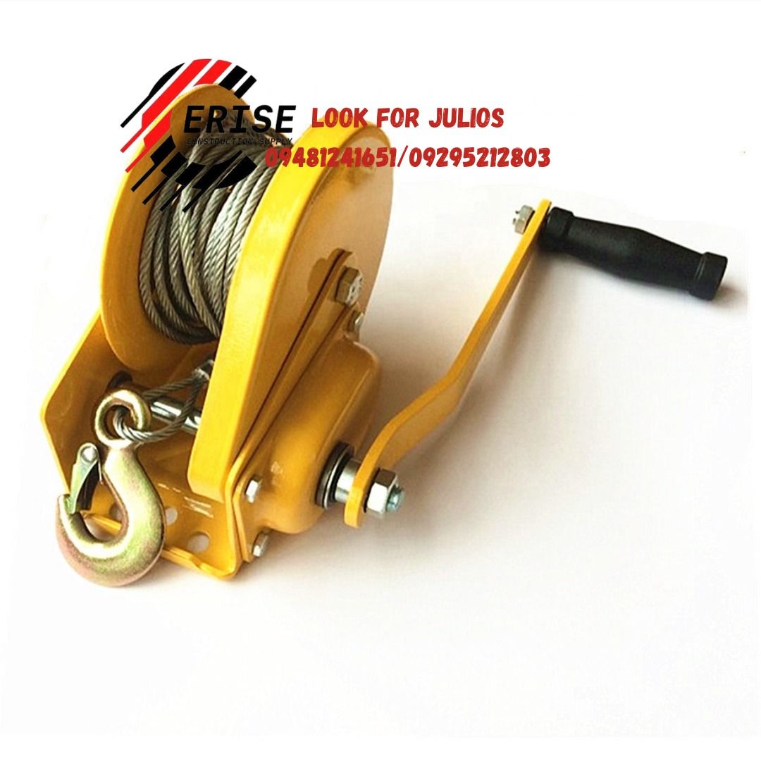 Selflocking Winch (with 3 Meter Strap) 1200lbs, Commercial