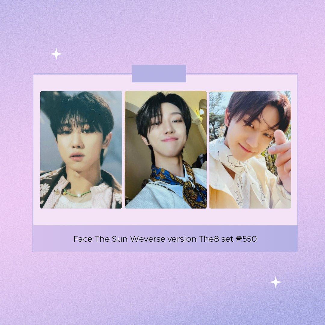 Seventeen Face The Sun Weverse version - The8 set, Hobbies & Toys