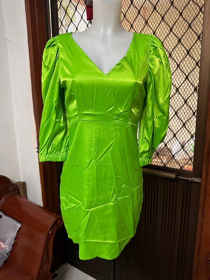 neon green short dress LIFE IN PLASTIC LATEX MINI DRESS IN NEON YELLOW – AKIRA