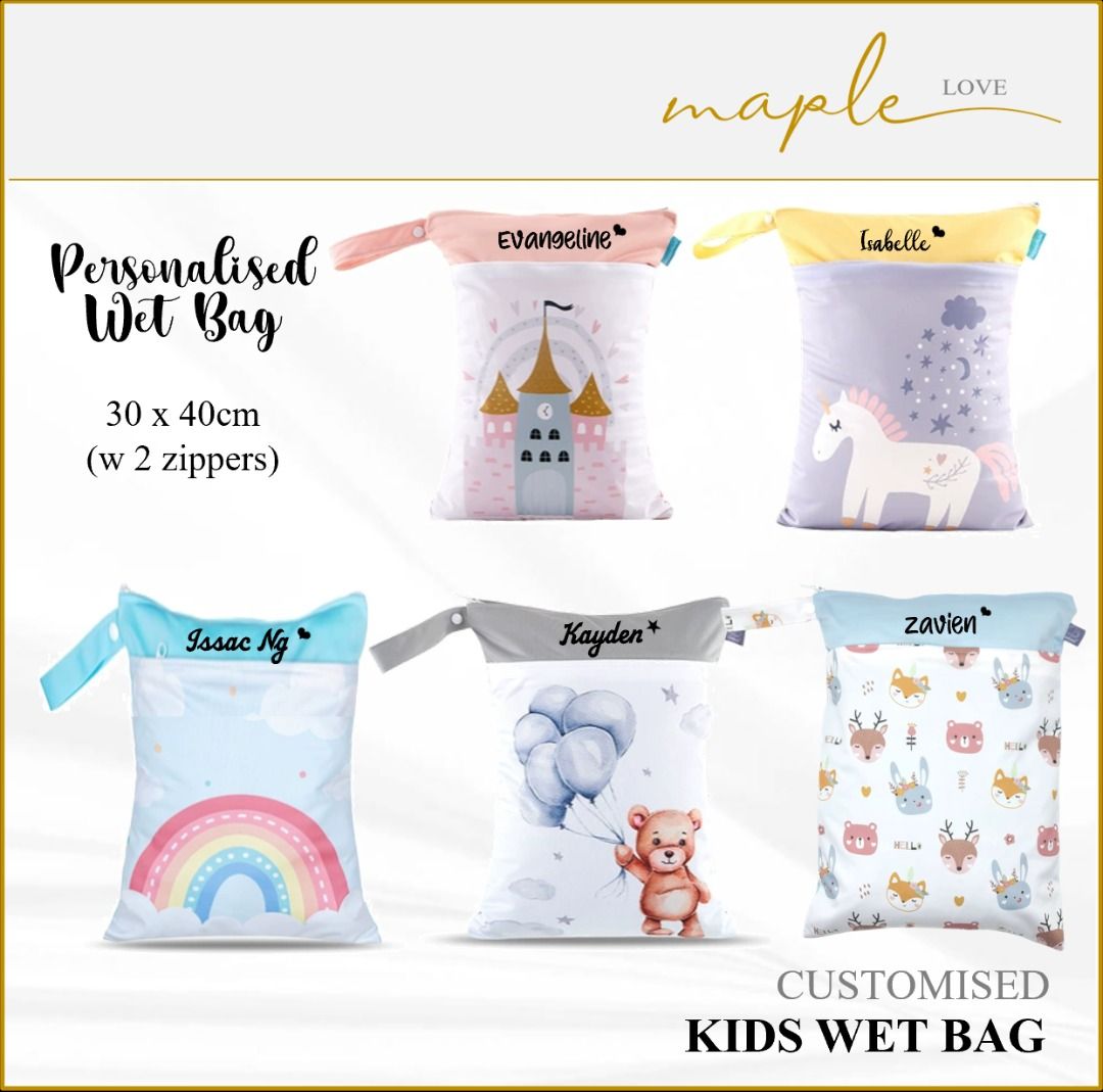 Personalized wet bag 2025
