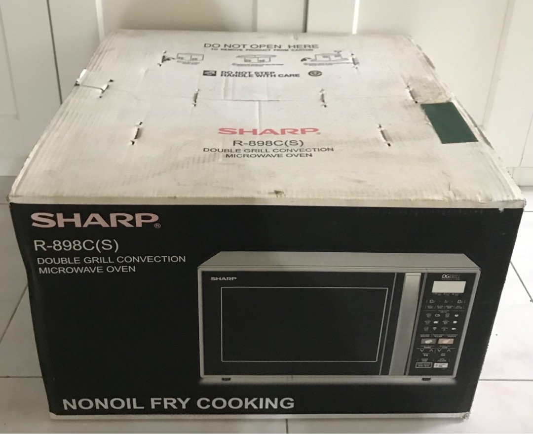 Sharp Double Grill Microwave Oven 26 Litres, TV & Home Appliances