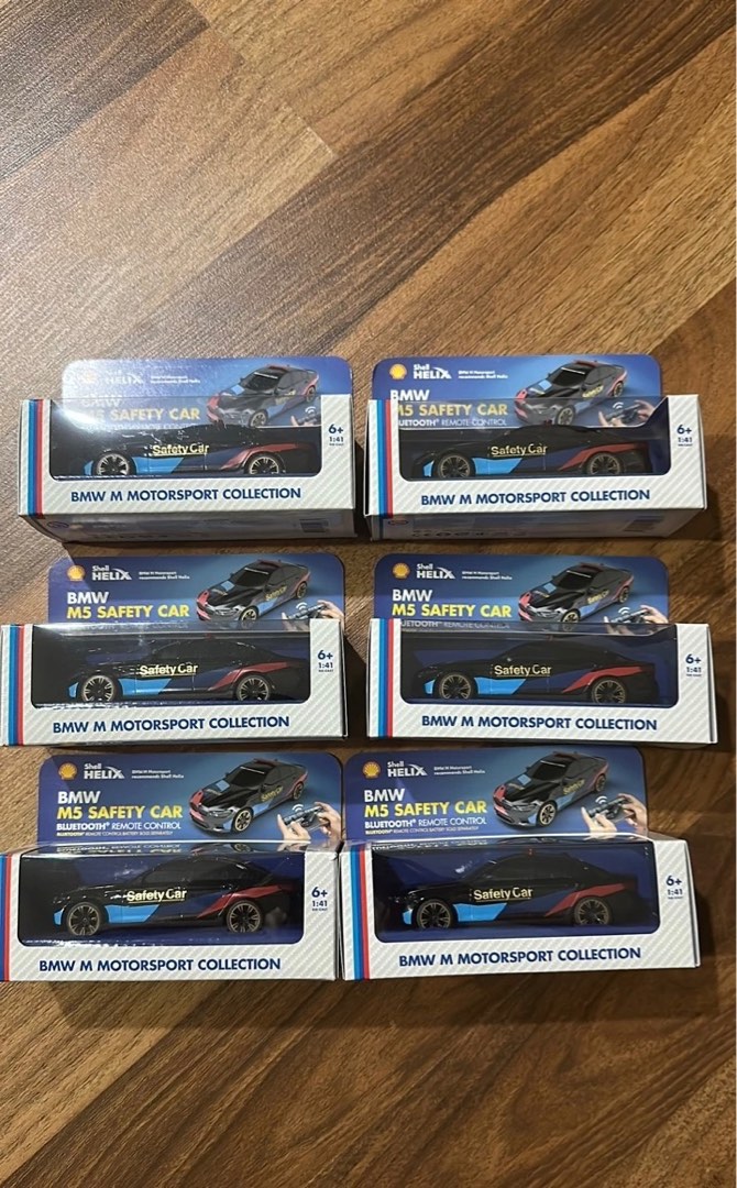 Shell x Bmw M5 safety black, Hobbies & Toys, Toys & Games on Carousell