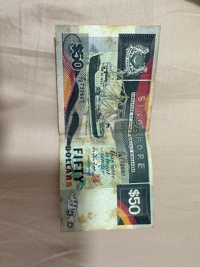 Singapore Old 50 Notes Hobbies Toys Memorabilia Collectibles singapore-old-50-notes-hobbies-toys-memorabilia-collectibles