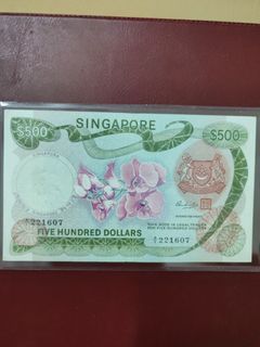 Singapore orchid 500 dollars