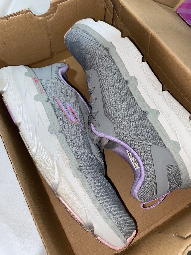 Skechers Lilac Shoes Max Cushioning Women s Fashion Footwear