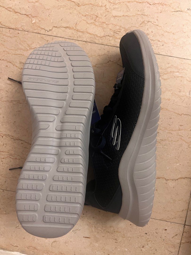 Mens black sketcher discount trainers