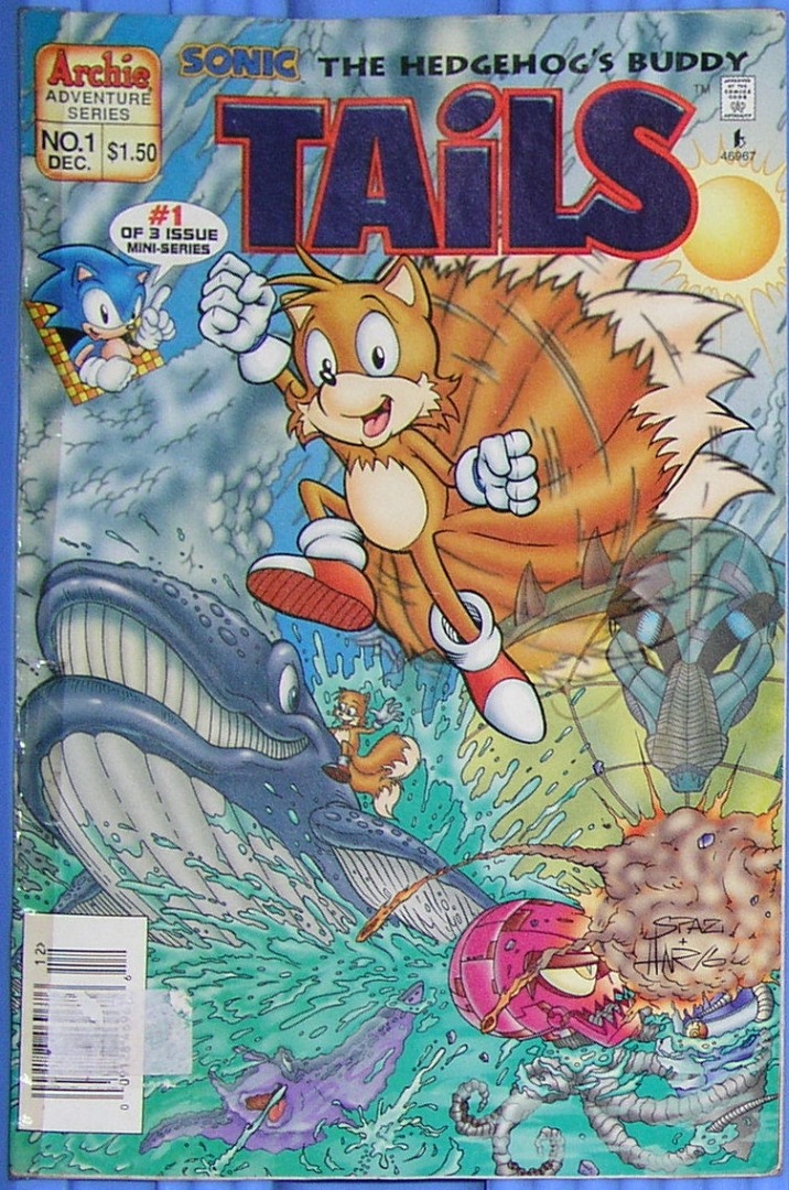 Sonic the hedgehog's buddy Tails comics collection, Hobbies & Toys ...