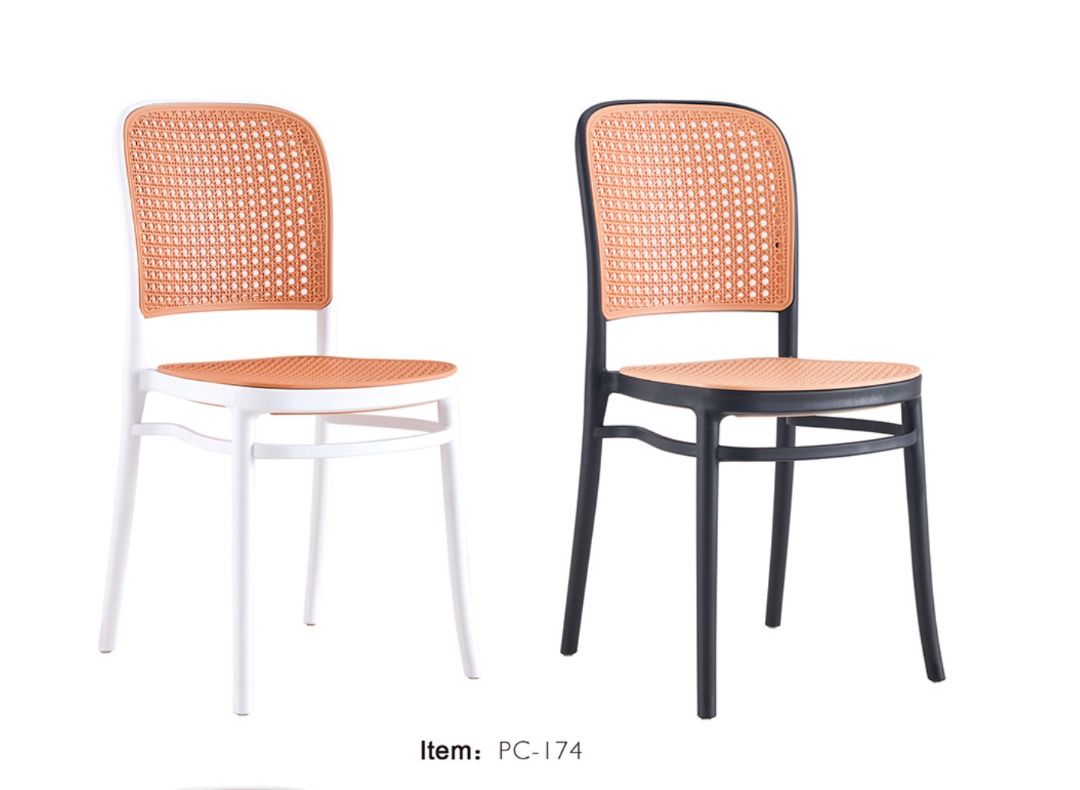 STACKABLE RATTAN PP PLASTIC CHAIR FORRESTAURANT CAFE DIRECT IMPORTER (Category: Chairs) located in San Juan City. Submitted by modliving (Listing ID 1261780764, Image 2). Description: RATTAN PLASTIC CHAIR Color: Black, white, GREY PP Plastic seat FOR INDOOR AND OUTDOOR suitable for fine dining restaurant, cafes, coffee shop, lounge, Millktea shop We have the widest selection of Chairs and tables with stock on hand. BUY DIRECT FROM IMPORTER / WHOL