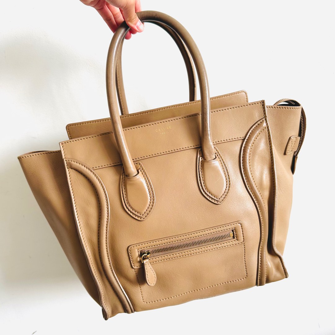 Celine shop luggage tan