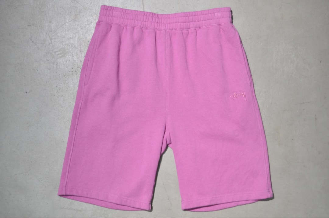 Stussy stock fleece short online