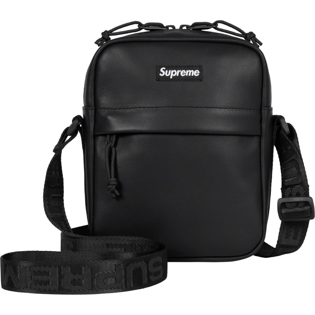 Supreme leather Shoulder big Royal