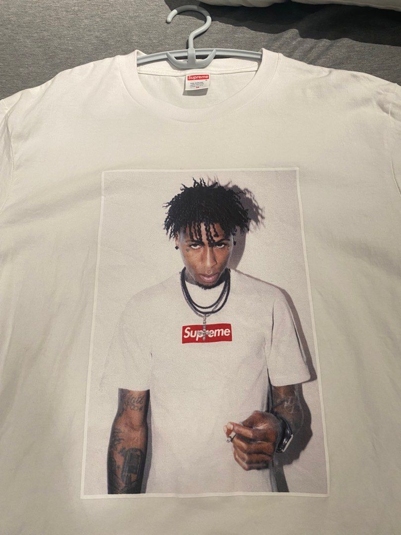 SUPREME YOUNGBOY TEE 白 Lサイズ シュプリーム Tシャツ - ファッション