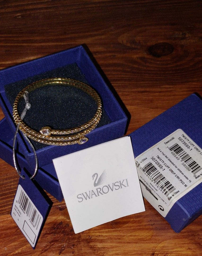 Swarovski twisty cuff drop cry store