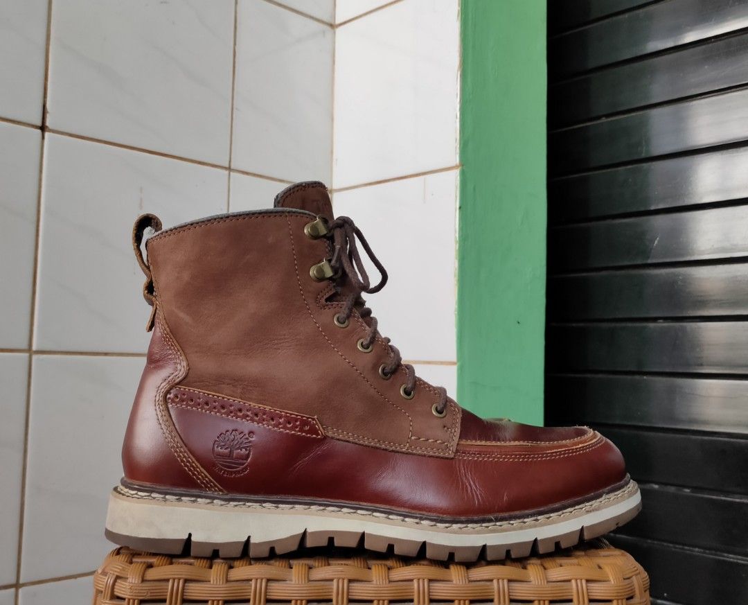 Timberland men's britton hill wp moc toe boot shop